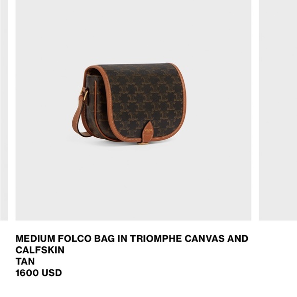 Celine Folco Bag - Picture 3 of 4